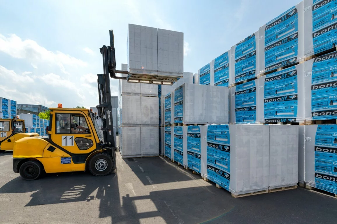Газобетон Bonolit D400 600х250х200 мм фото 3