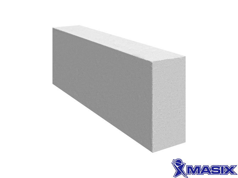 Газобетон Masix D500 625х125х250 мм фото 0